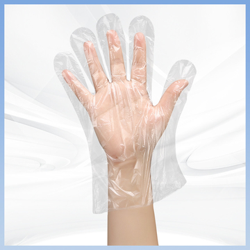 Biodegradable Sanitary Disposable Polyethylene Gloves Powder Free